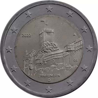 ALEMANHA 2022 Turíngia – série dedicada aos estados federados alemães