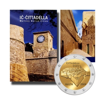 Malta 2 euro 2024  Iċ‑Ċittadella (a Cidadela)