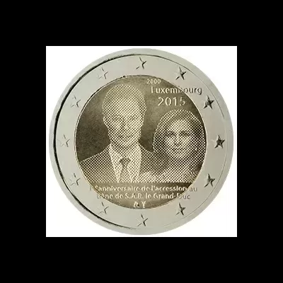 Luxemburgo 2015  15.º aniversário da entronização do Grão‑Duque Henri