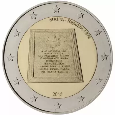 Malta 2015 República de Malta 1974