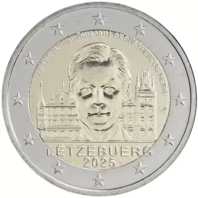LUXEMBURGO 2025  25.º aniversário da subida ao trono do grão‑duque Henri