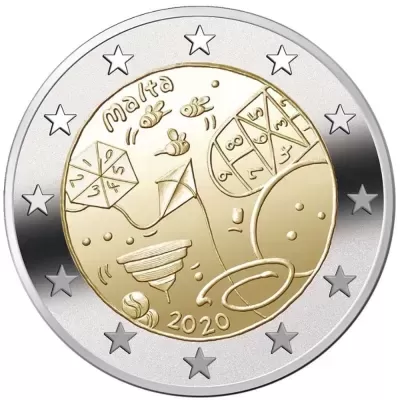 Malta 2 euro 2020 Jogos de crianças