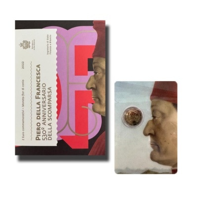 Sao Marino 2 euro Piero Della Francesca 2022