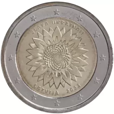 LETÓNIA 2023  Girassol da Ucrânia
