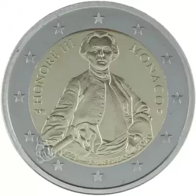 Mónaco 2020  300 anos do nascimento do Príncipe Honoré III
