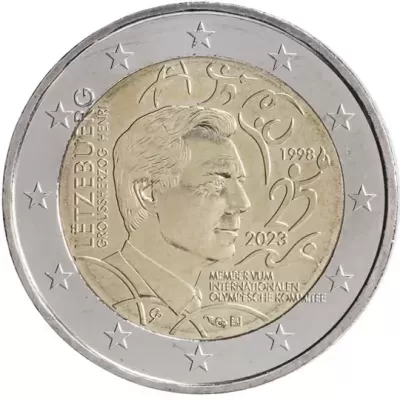 LUXEMBURGO 2023  25.º aniversário da entrada do grão‑duque Henri para o Comité Olímpico Internacional