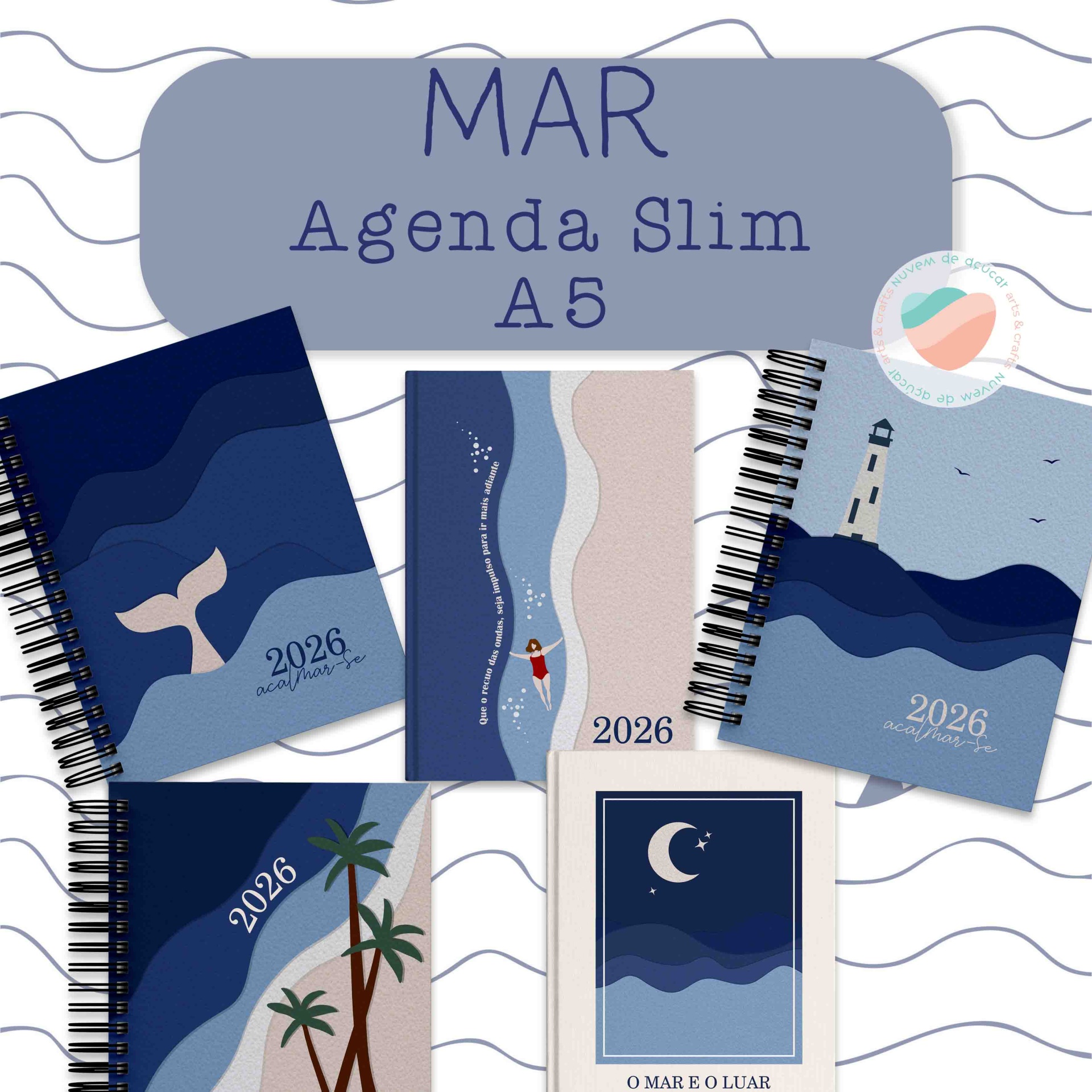 Agenda Slim A5 - Mar