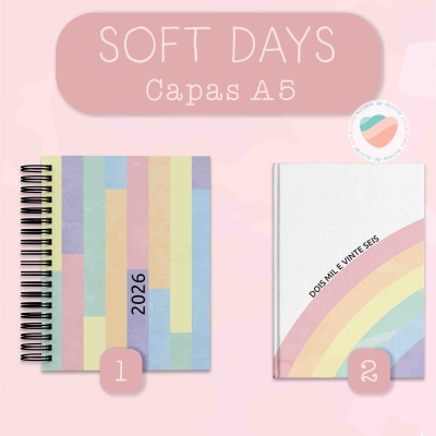 Agenda Slim A5 - Soft Days