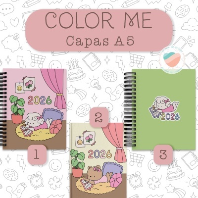 Agenda&#x20;Slim&#x20;A5&#x20;-&#x20;Color&#x20;Me