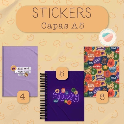 Agenda&#x20;semanal&#x20;&#x20;A5&#x20;-&#x20;Stickers