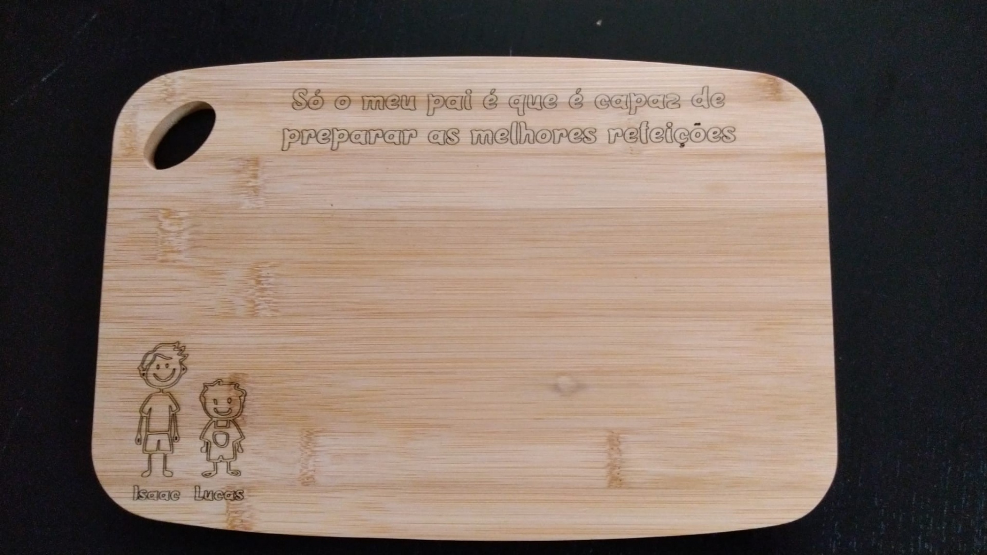 Tábua de Cozinha Personalizada Pai Tábua de Cozinha Personalizada Pai