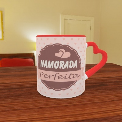 Caneca Namorados Com Foto - 18 Temas