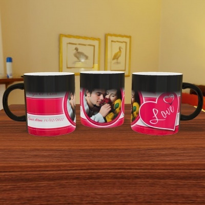 Canecas Namorados Texto e Fotos - 12 Temas