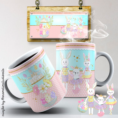 Caneca Feliz Páscoa