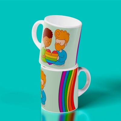 Canecas Acima de Tudo Amor...