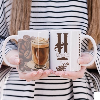 Caneca Alfabeto Café