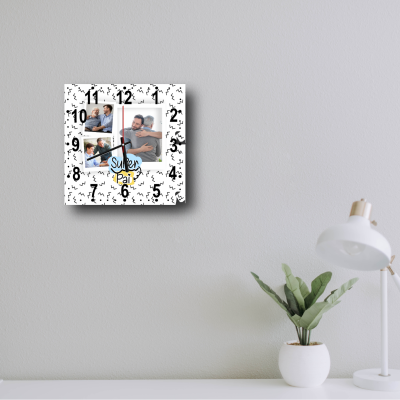 Relógio de Parede Pai Personalizado Relógio de Parede Pai Personalizado