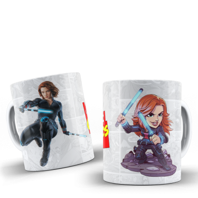 Caneca "Coleção Marvel"