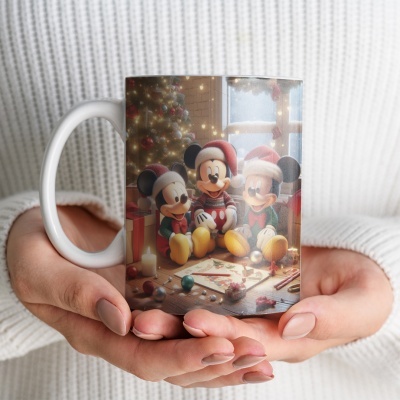 Caneca Natal Mickey