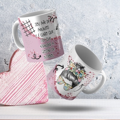 Caneca Sou Mãe Claro...