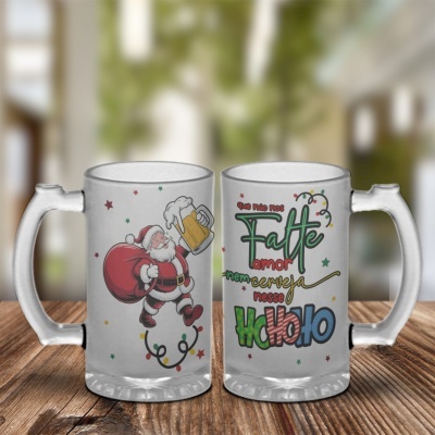 Caneca de Cerveja Natal