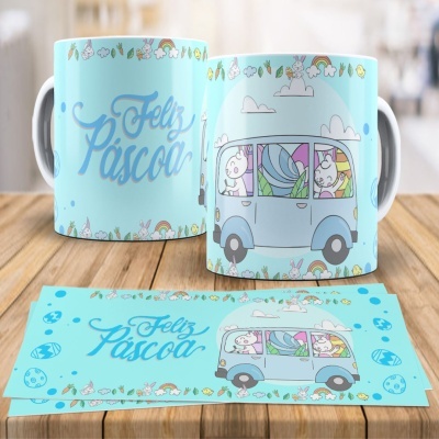 Caneca Coelho Páscoa