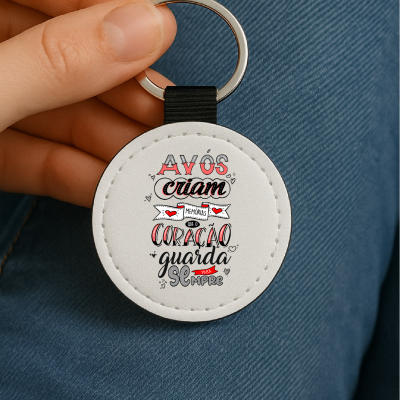 Porta-Chaves Avós Criam Lembranças
