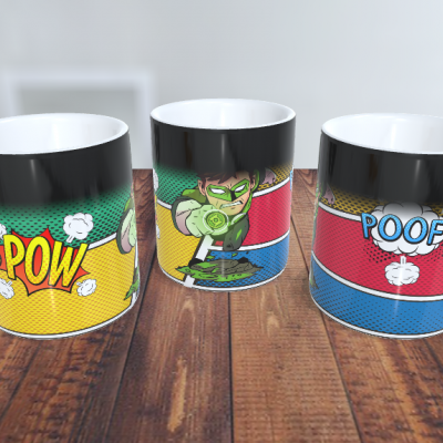 Canecas Heróis e Vilões DC