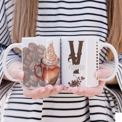 Caneca Alfabeto Café