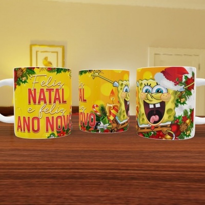 Canecas de Natal Infantil - 12 Temas