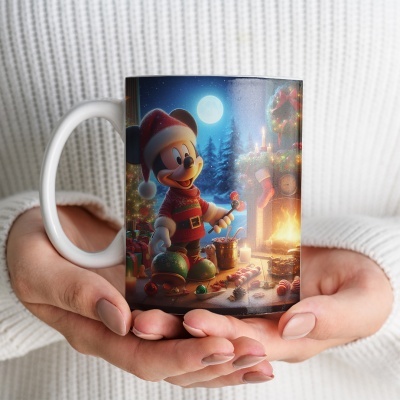 Caneca Natal Mickey