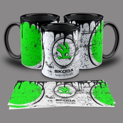 Canecas Marcas de Carros Lata de Óleo