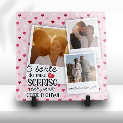 Azulejo Casal Personalizado