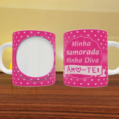 Caneca Namorados Com Foto - 18 Temas