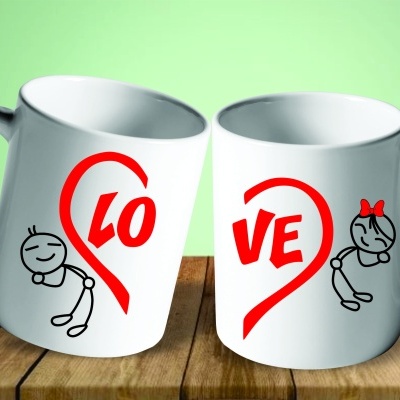 Par de Canecas Namorados Casais
