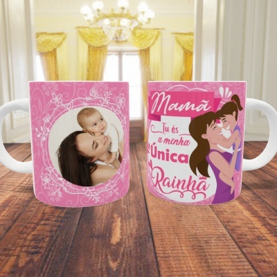 Caneca Dia da Mãe - 10 Imagens