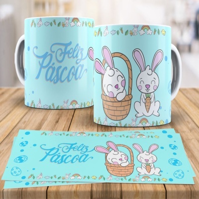 Caneca Coelho Páscoa