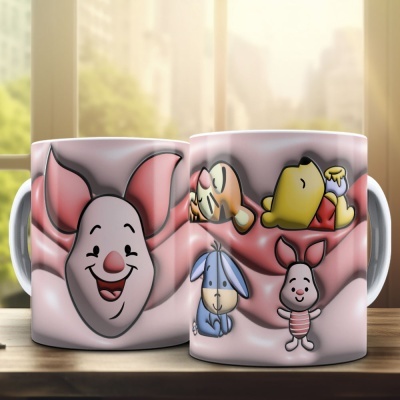 Canecas Winnie the Pooh  BUBBLE