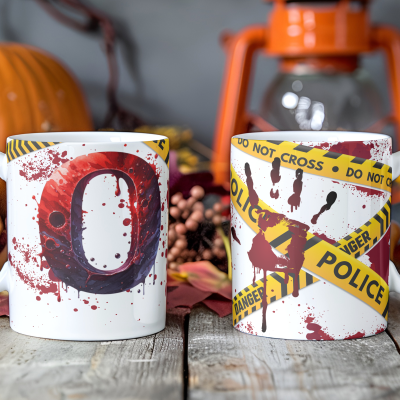 Caneca Alfabeto Hallowen