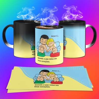 Canecas Amor é...