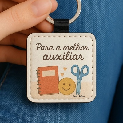 Porta-chaves Professoras, Educadores e Auxiliares