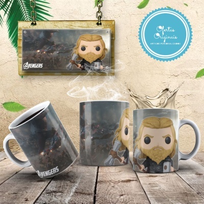 Canecas Coleção Funko POP!  Vingadores