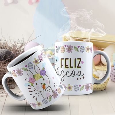 Caneca Feliz Páscoa