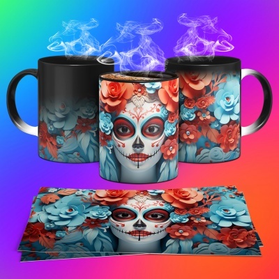 Caneca Dia dos Mortos