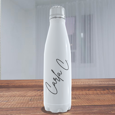 Garrafa Inox Térmica Gato Personalizada