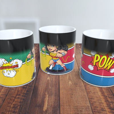 Canecas Heróis e Vilões DC