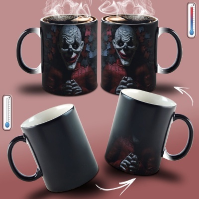 Caneca Terror Imagem  3D - Joker