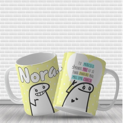 Caneca Mereces o Mundo