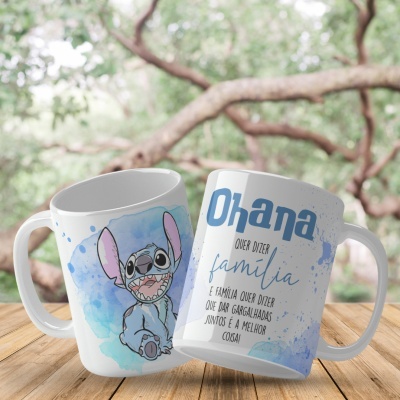 Canecas Stitch Ohana