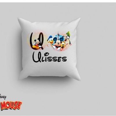Capa de Almofada Personalizada Alfabeto Menino